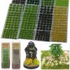 Plant Scene Model Grass Tufts Artificial Plant Cluster Simulation Wargame Scenery Sand Table Layout