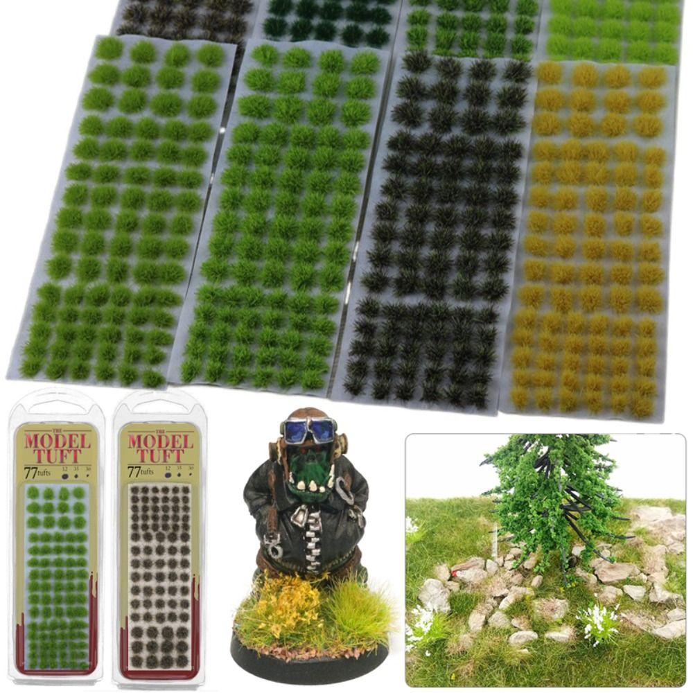 Plant Scene Model Grass Tufts Artificial Plant Cluster Simulation Wargame Scenery Sand Table Layout