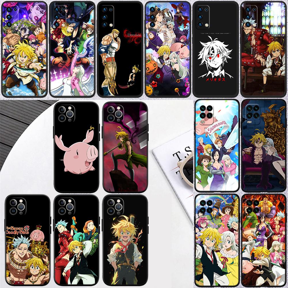 S-Seven D-Deadly Sin Phone Case for Samsung Galaxy S20 S21 Ultra FE Plus A26 A30 A30S A31 A52 A42 A50 A50S