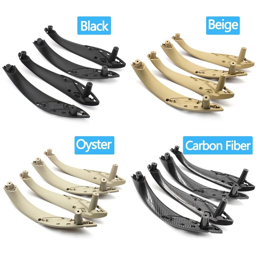 Car Left Right Door Inside Pull Handle Panel Trim For BMW 3 4 Series M3 M4 F30 F31 F32 F33 F34 F35 F36 F80 F82 F83 2012-2018