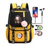 Anime Backpack Bags Large Capacity Manga To Travel Daily Girls Bookbags Demon Slayer Nezuko Kawaii Cartoon School Bag for Adults