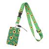 Colorful ID Card Badge Holder Daisy Badge Holder New Sunflower Lanyard ID Card