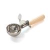 Stainless Steel Ice Cream Scoop, No. 10 Ivory, 1 Piece, Korean Popular Tableware