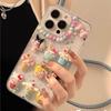 Чехол для iPhone 15 Pro Max/14 Pro/13 Pro Max с мультяшным мороженым Sanrio