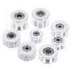 Gt2 Idler Timing Pulley Bearing 16T 20T 3/5Mm Bore F 6Mm Belt Reprap 3D Printer