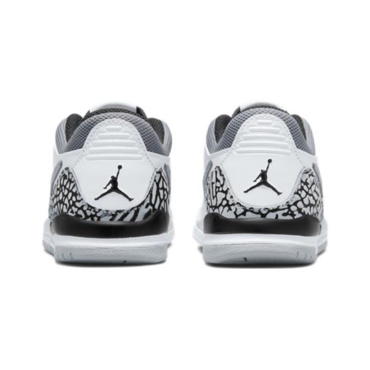 Кроссовки Air Jordan Legacy 312 Low PS Белый Серый Волк Детские Черный CD9055-105