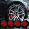 4 шт. Колпачок ступицы автомобиля Наклейка-эмблема Автоаксессуары Для Suzuki Swift Sport Jimny Grand Vitara Alto SX4 Samurai Across Ignis
