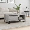 Coffee Table, Grey Sonoma Oak 90x50x36.5 Cm, Wood-based