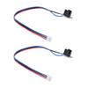 2 Pcs Filament Detection Sensor Replacement for     S1 S1 Combo S1C Series 3D Printers Filament Break Runout Sensor