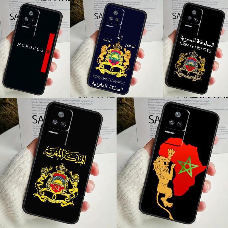 Чехол с марокканским флагом Марокко для Xiaomi 13 14 Ultra 11T 12T 13T Pro 12 Lite POCO X6 M6 Pro X3 X4 X5 M5s F3 F5