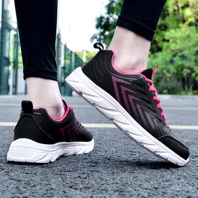 Осенне-зимние спортивные туфли женские новые волнистые туфли кожаный верх водонепроницаемая мягкая подошва легкие женские спортивные туфли для отдыха и путешествий