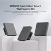 SONOFF M5 SwitchMan Умный настенный выключатель 1/2/3 клавиши Тип 80 86 120 Механическая кнопка Умный выключатель Поддержка Google/Alexa