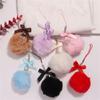 Сумка Подвеска Мобильный телефон Ленточный шнурок Бант Помпон Брелки Подвеска Hairball Ключи Рюкзак