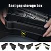 Автомобильный органайзер для заполнения щелей сиденья, ящик для хранения с подстаканником, большой емкости, легкий
