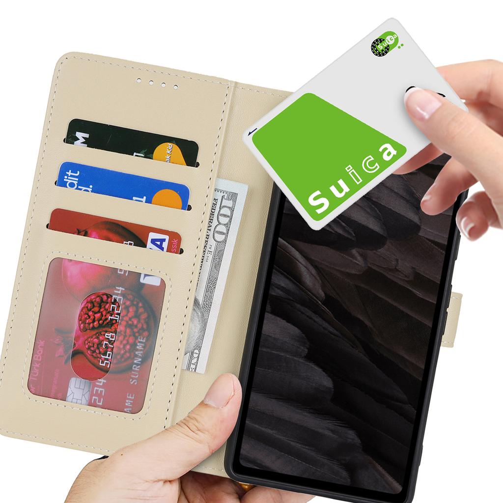 For Google Pixel 7a Stand Case Shockproof Leather Wallet Phone Cover