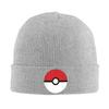Cute Ball Pokemon Pikachu Anime Knitted Hat Beanies Winter Hats Warm Unisex New  Caps for Unisex Women Gift