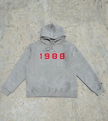 Толстовка 1988 (Меланж серый)