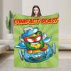 Игровое одеяло Super Zings Superthing Мягкое Теплое Новинка Плюшевое Постельное белье Пледы Для Дивана Кровати Кемпинга Фланелевое Покрывало Покрывало на кровать