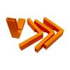 4Pcs Rigid Plastic Cardboard Corner Clips Reusable Corner Reinforcement Clips  Storage Bucket Making