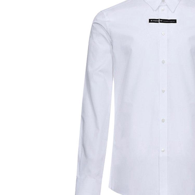 Givenchy Shirts Men's White Moderate Other BM60G4109F-100