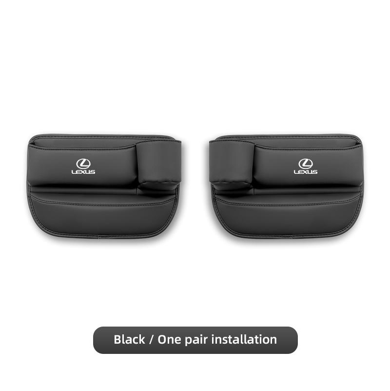 DJSZ3 Car Seat Gap Storage Box Seat Multifunction Gap Cup Holder For Lexus F SPORT ES RX NX LS UX LM LX GX LC RZ IS CT GS RC HS SC LXB