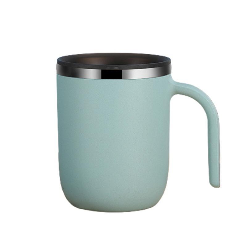 Кружка из нержавеющей стали Простая кофейная чашка Изолированная Большая вместимость Контейнер для молока Тепло Экологически чистый