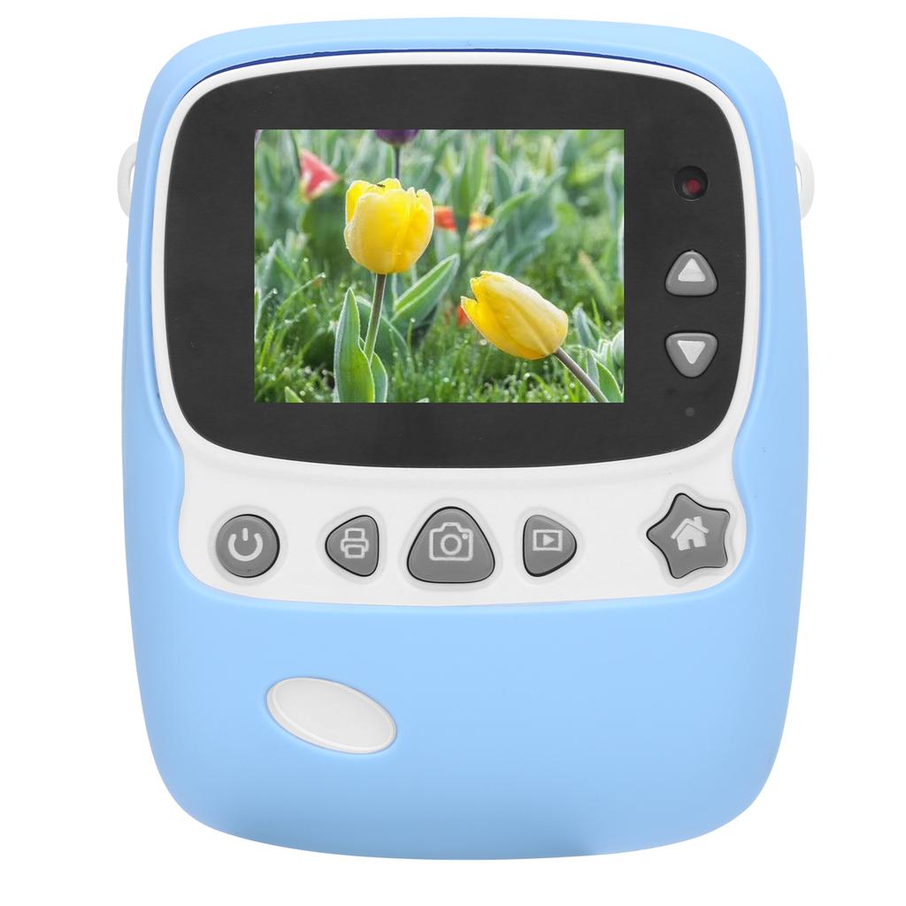 Kids Digital Selfie Camera P01B Instant Print 2.4inch IPS Display Video Recorder Dual Lens