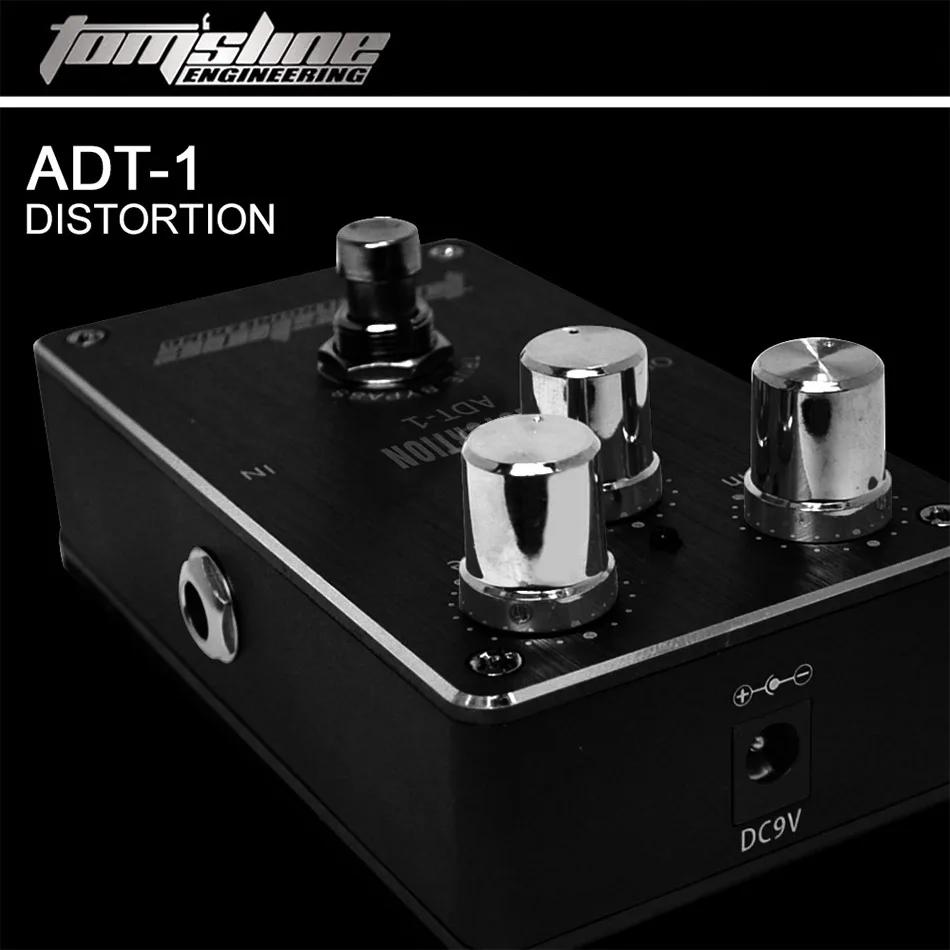 Aroma ADT-1 Педаль гитарного эффекта симуляции дисторшна Корпус из алюминиевого сплава True Bypass Части и аксессуары для электрогитары