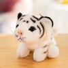 Cartoon Tiger Plush Keychain Stuffed Animal Wallet Hanging Decoration Cute Animal Charm  Purse