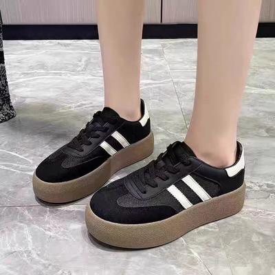 Женские кроссовки для немецких тренировок на толстой подошве, сетчатые, женские летние новые Xiaobai, повседневные спортивные кеды для скейтборда, лето лето