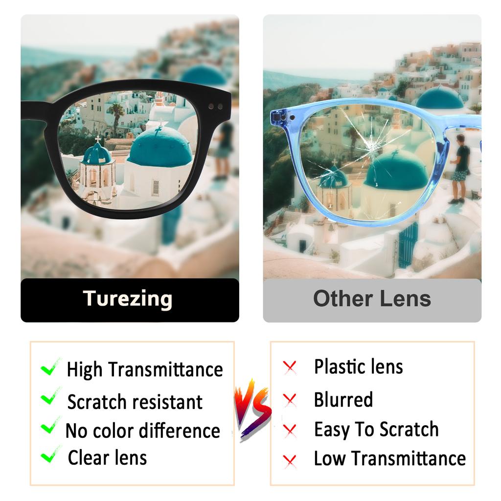 Turezing Синие Блокирующие Читательные Очки Для Мужчин Женщин Anti Fatigue Защита от УФ Очки по Рецепту