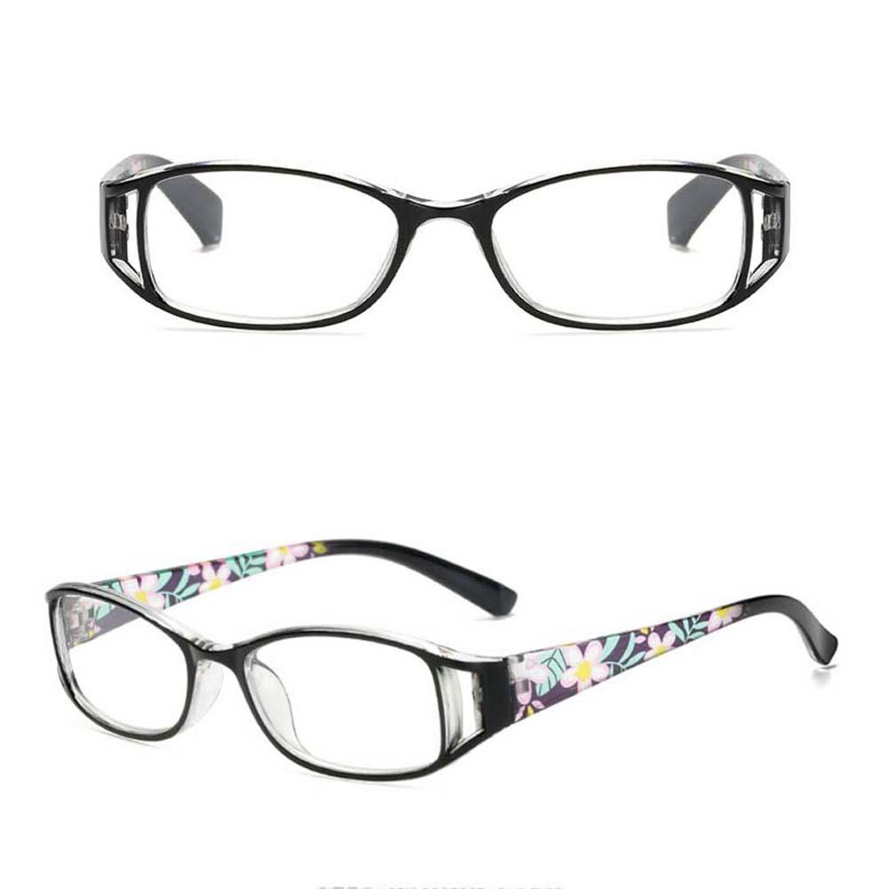 Zinc Zinc Alloy Elderly Reading Eyewear Flower Printed Anti Blu-ray Eyewear  Father's Day