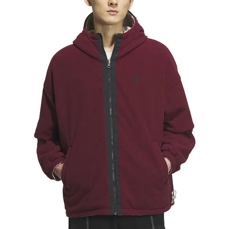 adidas Originals Пуховик с трилистником мужской бежевый (унисекс) Пуховики IU4786