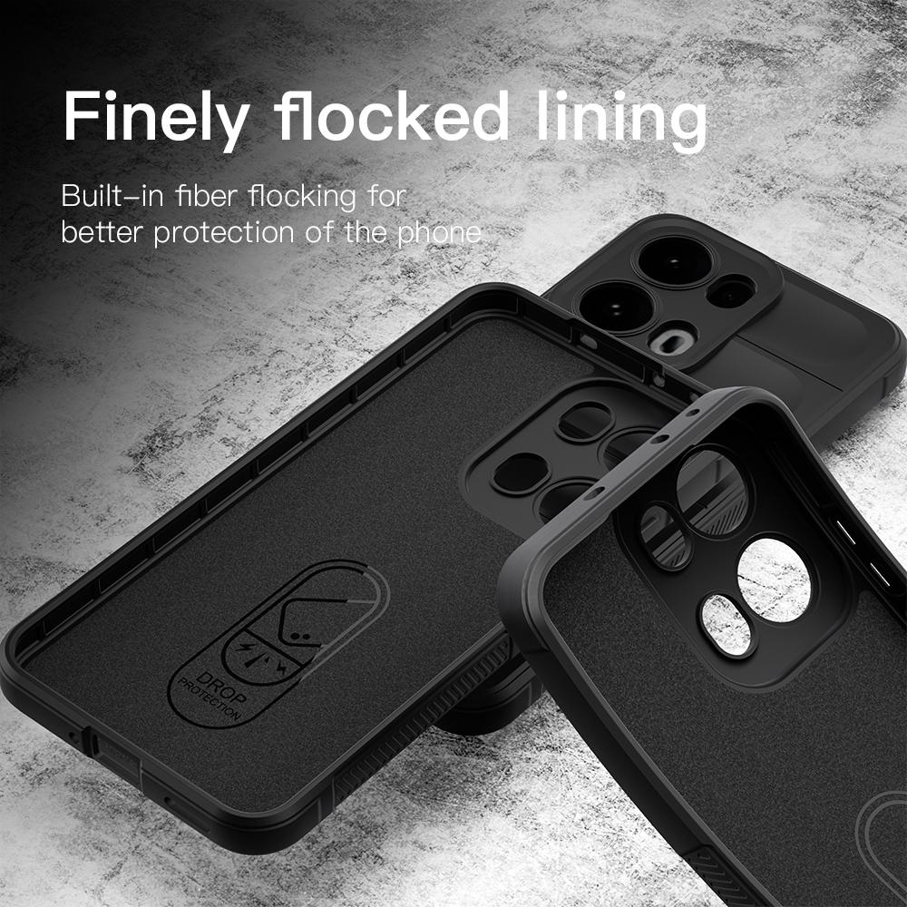 KEYSION Противоударный матовый чехол для OPPO Reno13 Pro 5G Противоскользящий мягкий силиконовый чехол для телефона OPPO Reno 13 5G 13 Pro 5G