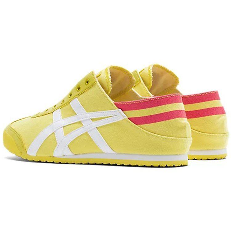 ONITSUKA TIGER Mexico 66 Повседневные Удобные Легкие Прочные Низкие Кроссовки Унисекс Ярко-желтый 1183A437-751