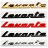 1 шт. Автомобильная наклейка с логотипом-буквой Levante для кузова внедорожника Levante, модифицированная наклейка GTS 3.0T, задний шильдик на багажник, задний значок, аксессуары