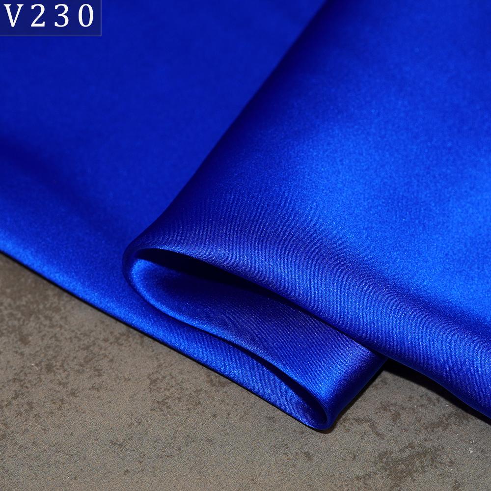 HYSK Natural Genuine Pure 100% Silk Crepe Satin Fabric Silk China Duchess Plain Brown by Meter for Dress Bedding Wedding