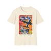Wings Comic Plane Cover T-Shirt and Kids Tshirt | Vintage Aviation Artwork Tee | Retro Aircraft Graphic Shirt and Kids Tshirt
