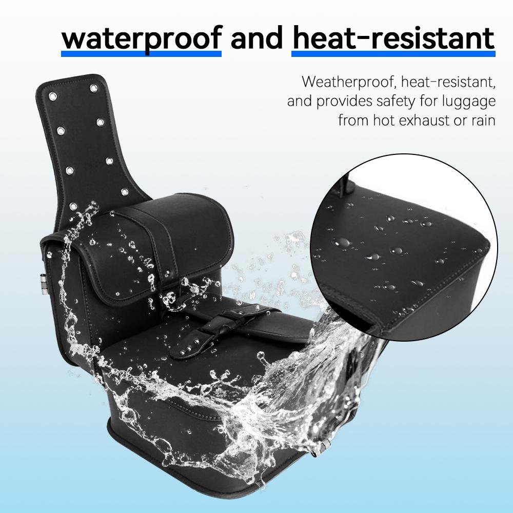 1 пара универсальных мотоциклетных седельных сумок, боковая сумка для инструментов, сумка для хранения багажа, водонепроницаемая для Honda Suzuki Yamaha Ducati