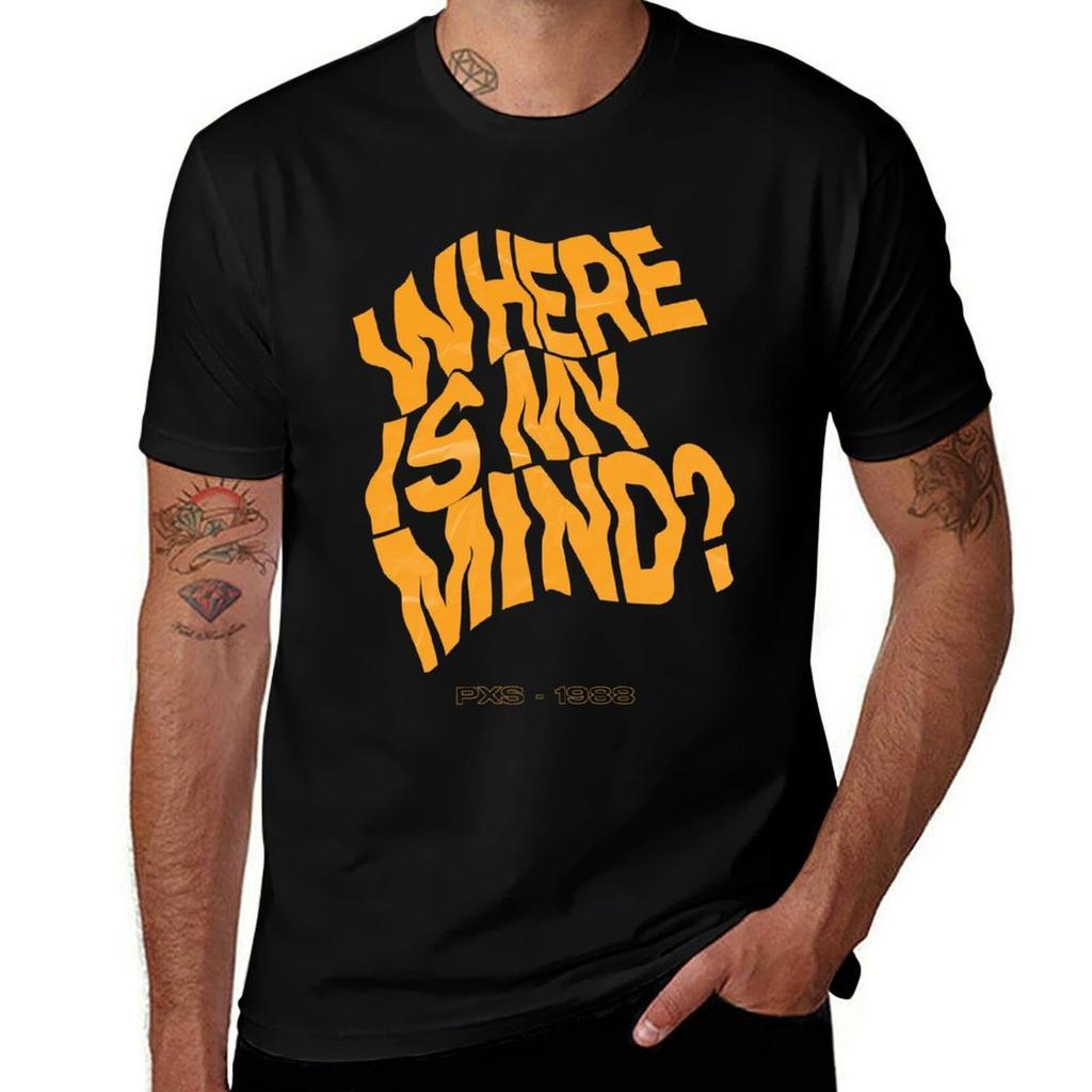 Where Is My Mind Tshirt Classic Graphic Short Sleeve Top