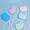 Cartoon Cat Denture Storage Box Drain Holes False Teeth Protective Case  Tooth Care Tool