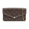 [Pre-Owned] Felicie Pochette Classic Monogram Coated Canvas And Leather Three-In-One Chain Bag - Very Good #U2QEZE