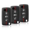 Silicone Car Key Fob Case For Citroen C2 C3 C4 C5 C6 Xsara Berlingo For Peugeot 207 307 308 407 607 807 Protector Fob