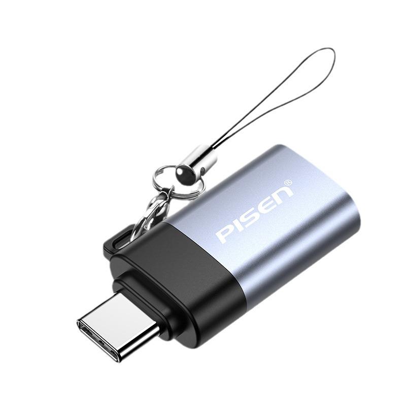 Адаптер PISEN Type-C на USB 3.2 OTG для телефонов Apple и Huawei