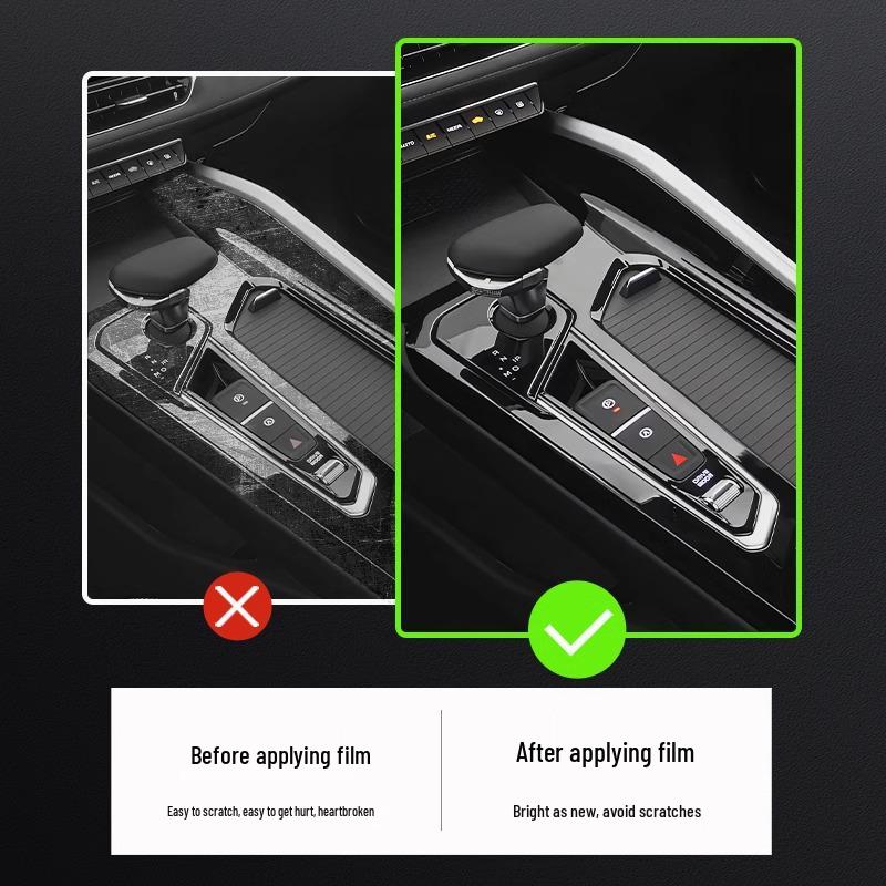 Volkswagen ID3 Center Console Protection Film: Fits 26 Models, Includes Navigation Screen Tempered Glass.