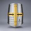 Handmade Medieval 14th Century Great Helmet Perfect for Renaissance Fair, Cosplay, LARP, Halloween Costume Authentic Steel Armor Replica