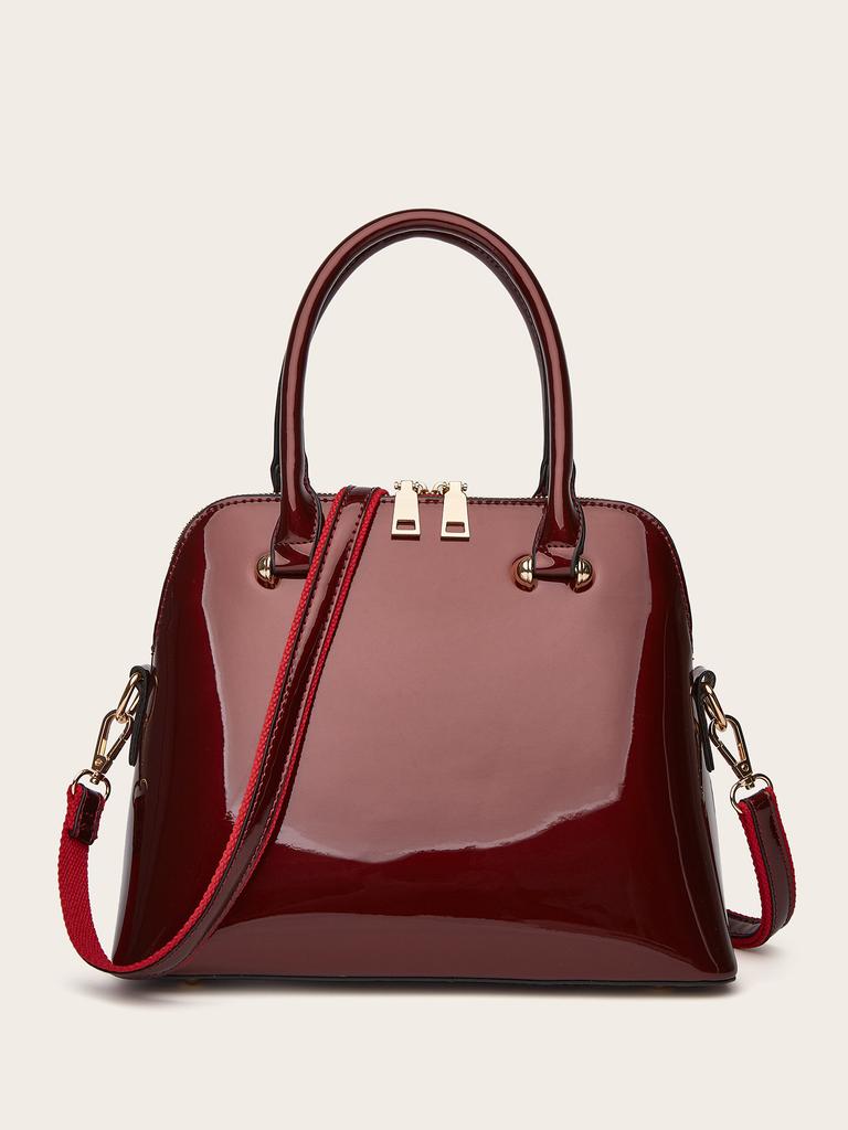 Patent Leather Women Bag Handbag Fashion Shoulder Bag Crossbody Daily Commuter Bag women