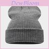 Акриловая вязаная шапка-бини для тепла зимой и защиты от ветра в холодную погоду, модная