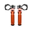 Bike Foot Rest 1 Pair Universal Metal Motorcycle Foot Rest Folding Passenger Foot Step Pegs For Bicycles Kart Motorbikes