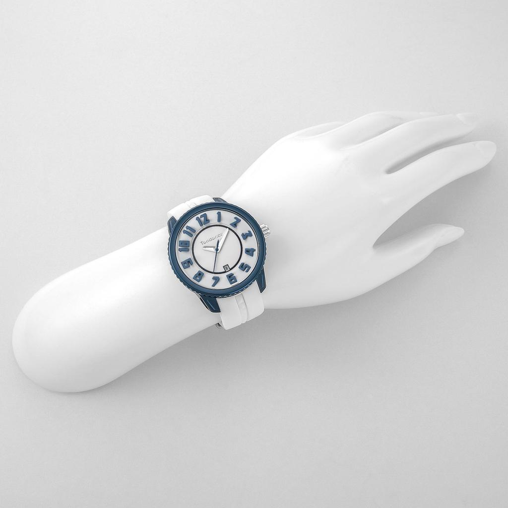 Часы Altec Gulliver с белым циферблатом из нержавеющей стали и минеральным стеклом, кварцевые, 42 мм, часы TY932001 [Tendence] женские [Товар]